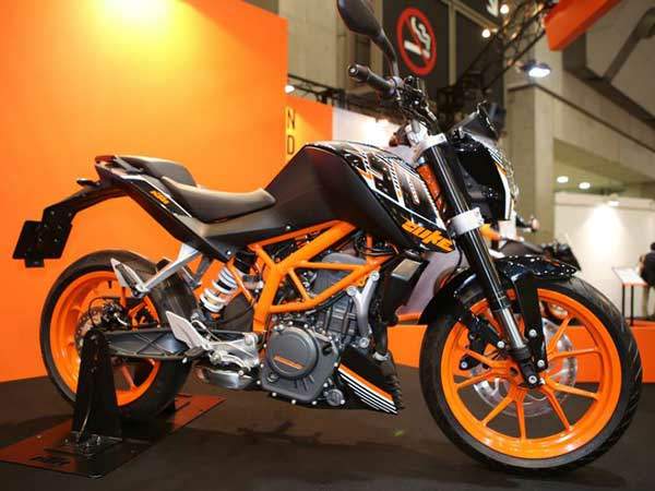 تصویر موتور KTM Duke 250